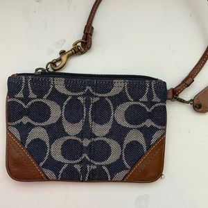 Coach wristlet